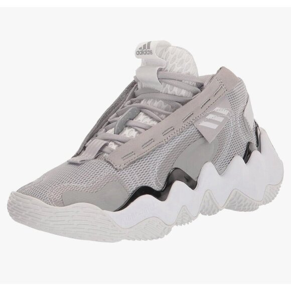 NEW! ADIDAS EXHIBIT B MID TOP BASKETBALL SHOES GREY Women's SZ 5.5, 7.5 - Picture 3 of 14